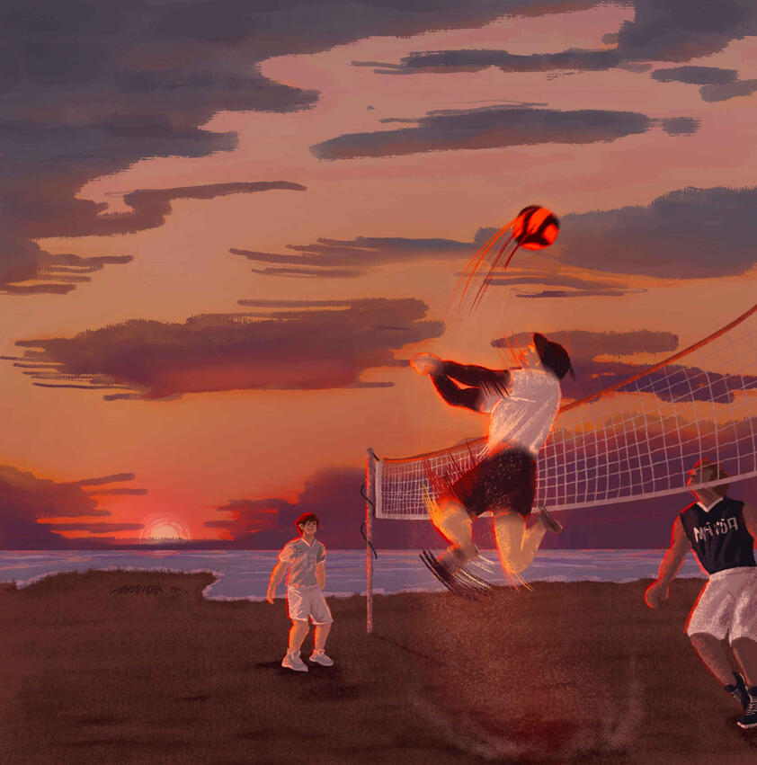 beach voleyball